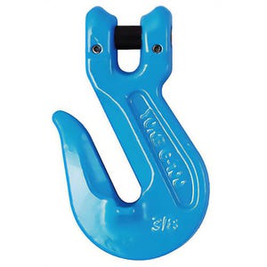 YOKE® X-042-07 Clevis Grab Hook, Grade 100, 5/16 in Chain, 2.5 ton Working Load Limit, 4:1 Design Factor