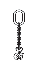 type SOG clevlock grab hook - single leg chain slings
