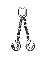 type DOS - double leg chain sling