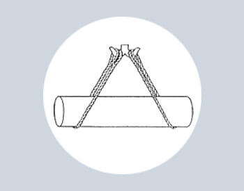 multiple basket hitches for long loads